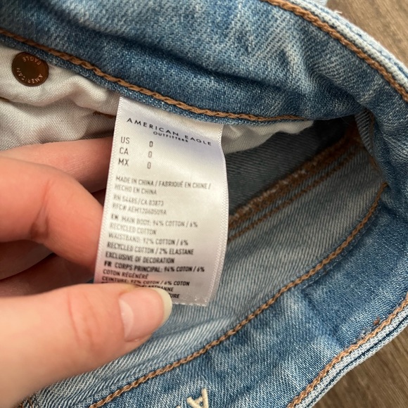American Eagle Mom Short Size 0 - Picture 2 of 4